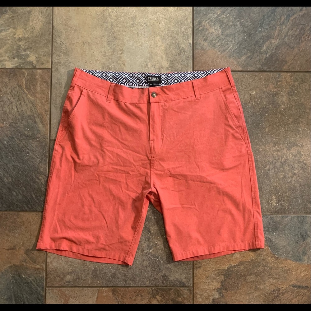 BOARD SHORTS GOLF CASUAL SWIM by Trunks Multifunctional Shorts  Preppy 40 salmon